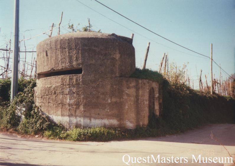 German WWII Pill Boxes and Bunkers Naples, Italy