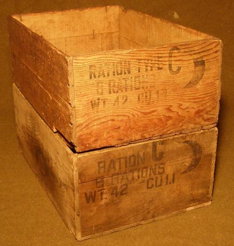 WWII Crates, Boxes and Containers